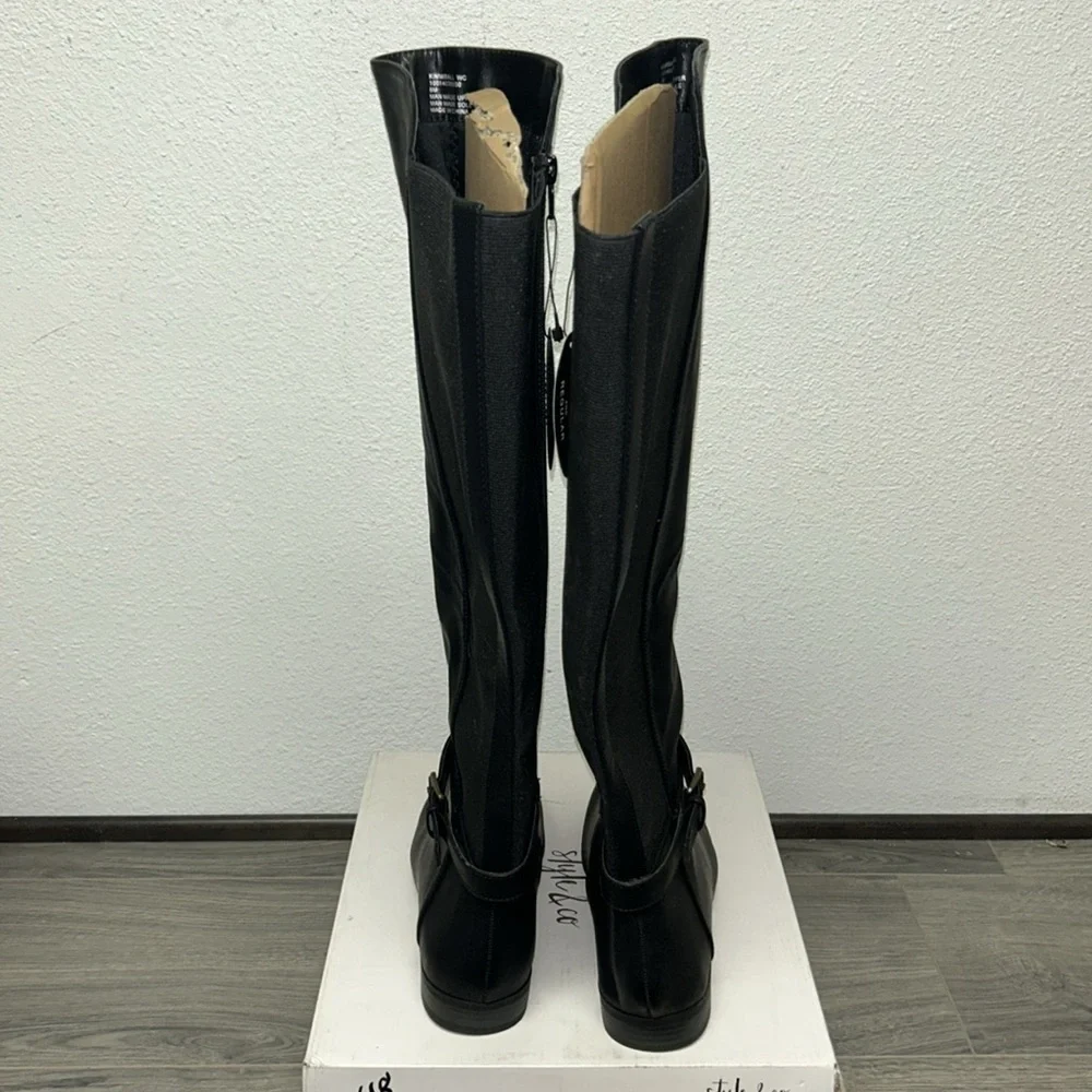Style & Co. Womens Kimmball Solid Over-The-Knee Boots